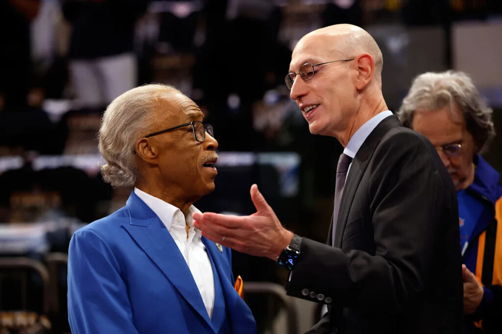 NBA’s Adam Silver calls President Donald Trump ‘genuine’ New York Knicks fan