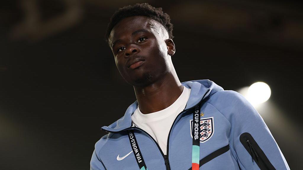 Saka trains alone as England prepare for Ghana game Saka trains alone as England prepare for Ghana game