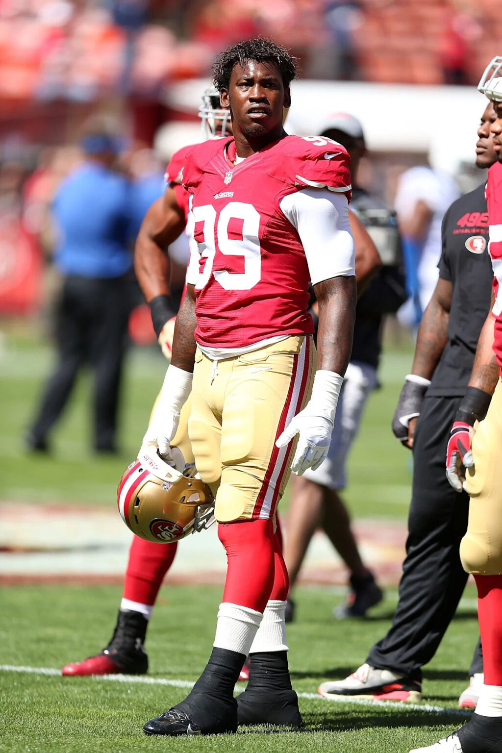 Aldon Smith’s friend details final hours, from charity visit to tragic death