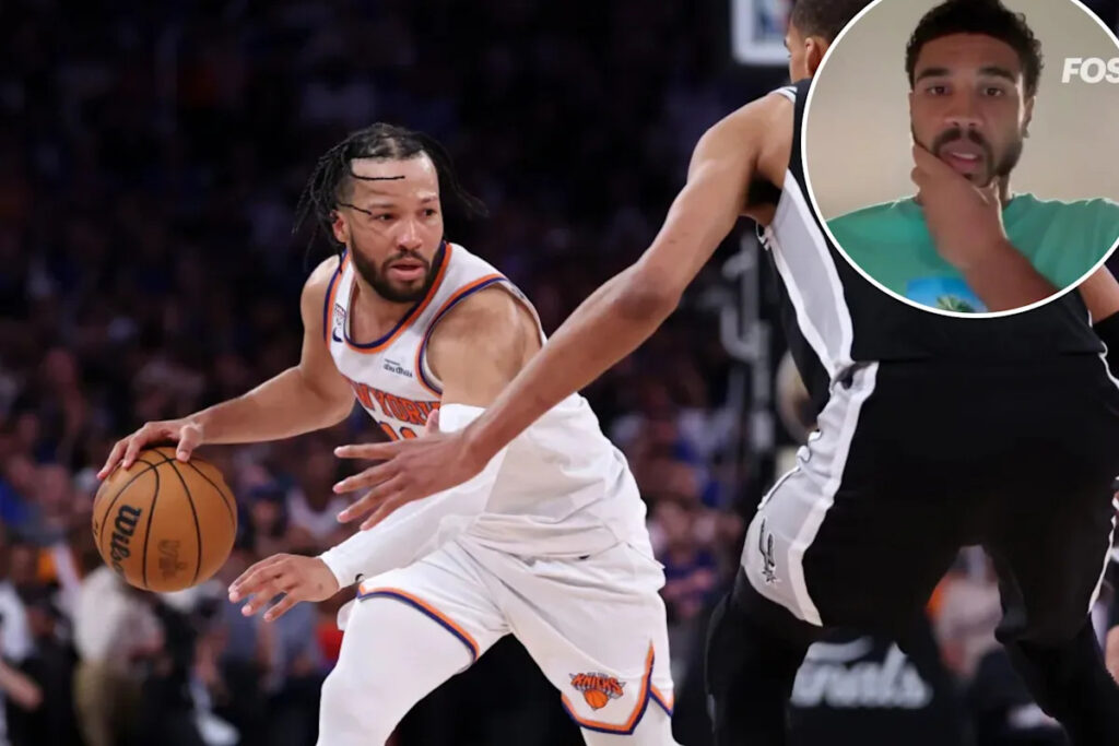 Jayson Tatum reveals how he’s getting through watching Knicks in NBA Finals