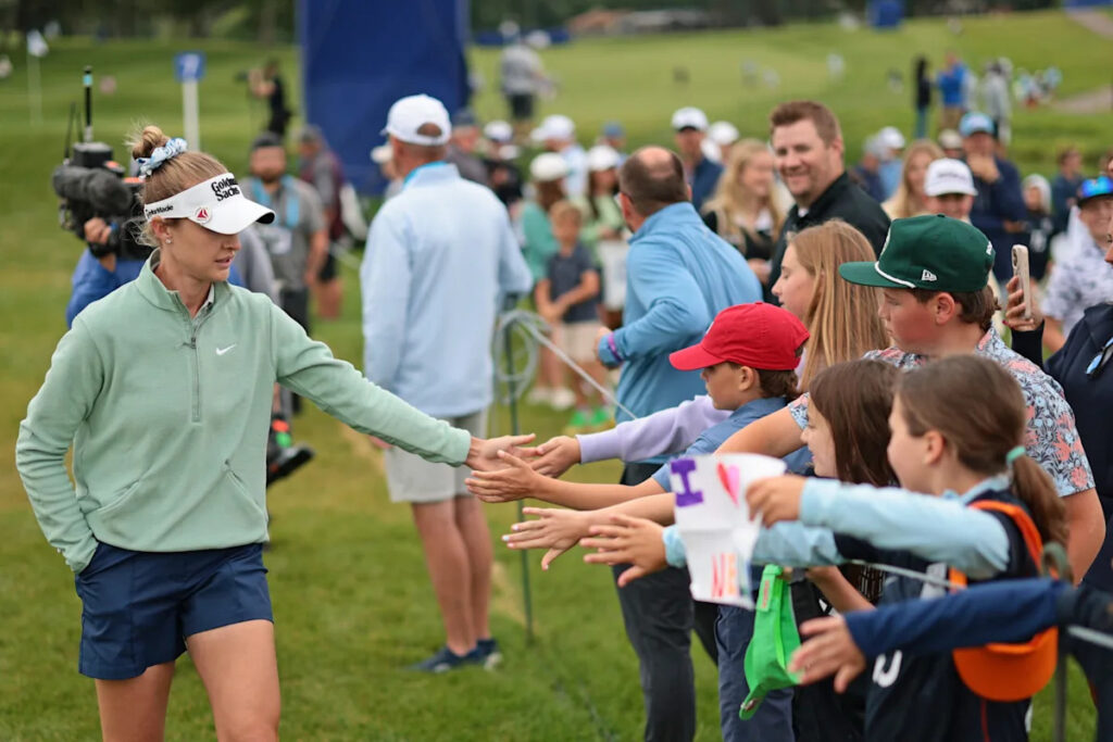 How Nelly Korda is inspiring a new generation of young fans at KPMG Women’s PGA