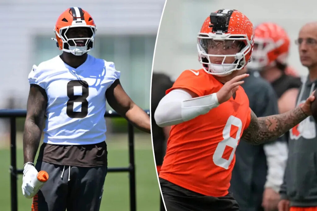 Why newest Browns star is wearing teammate’s number in awkward scene