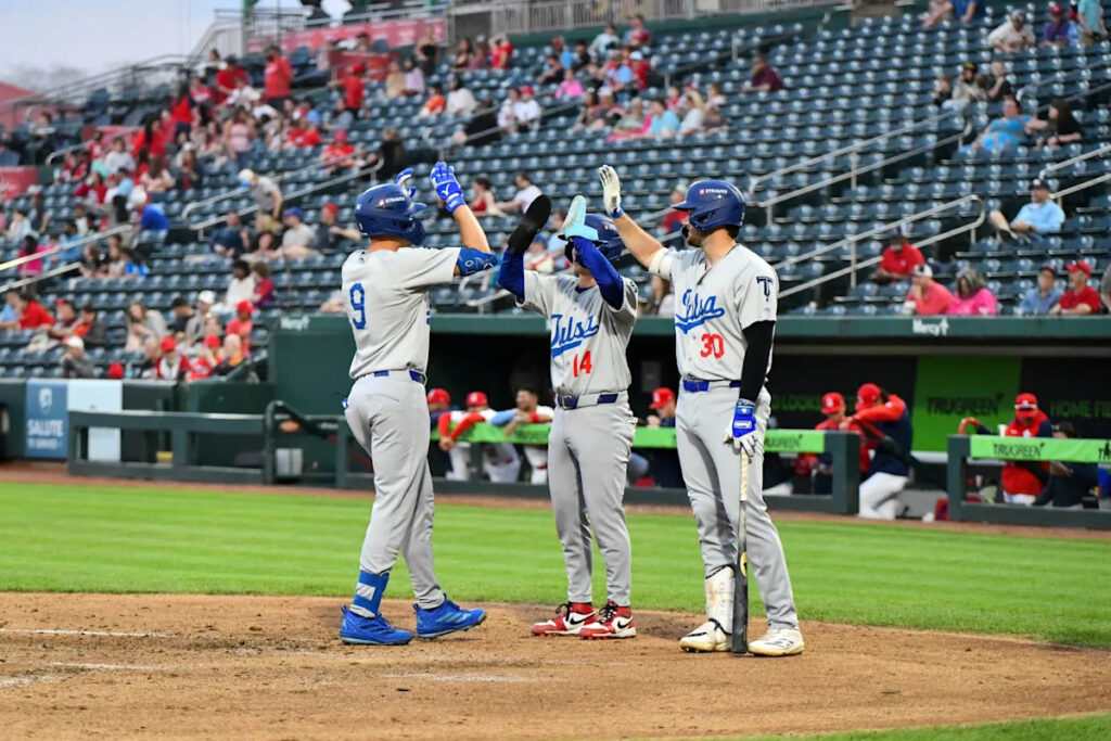Chris Newell homers twice in Tulsa win, Oklahoma City wins shutout