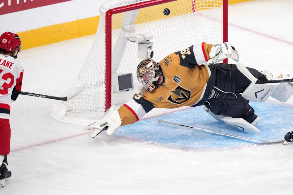Tortorella doubles down on Carter Hart as Golden Knights face elimination in Game 6 Tortorella doubles down on Carter Hart as Golden Knights face elimination in Game 6