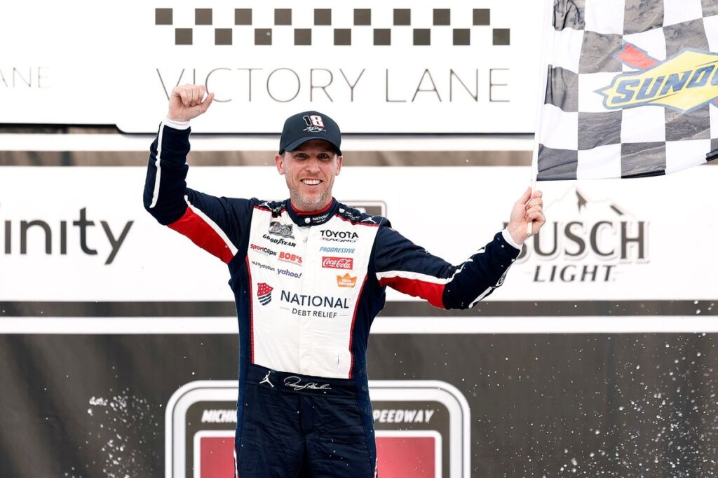 This is Denny Hamlin’s final form This is Denny Hamlin’s final form