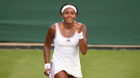 Coco Gauff matches Wimbledon best with victory over American qualifier Claire Liu Coco Gauff matches Wimbledon best with victory over American qualifier Claire Liu