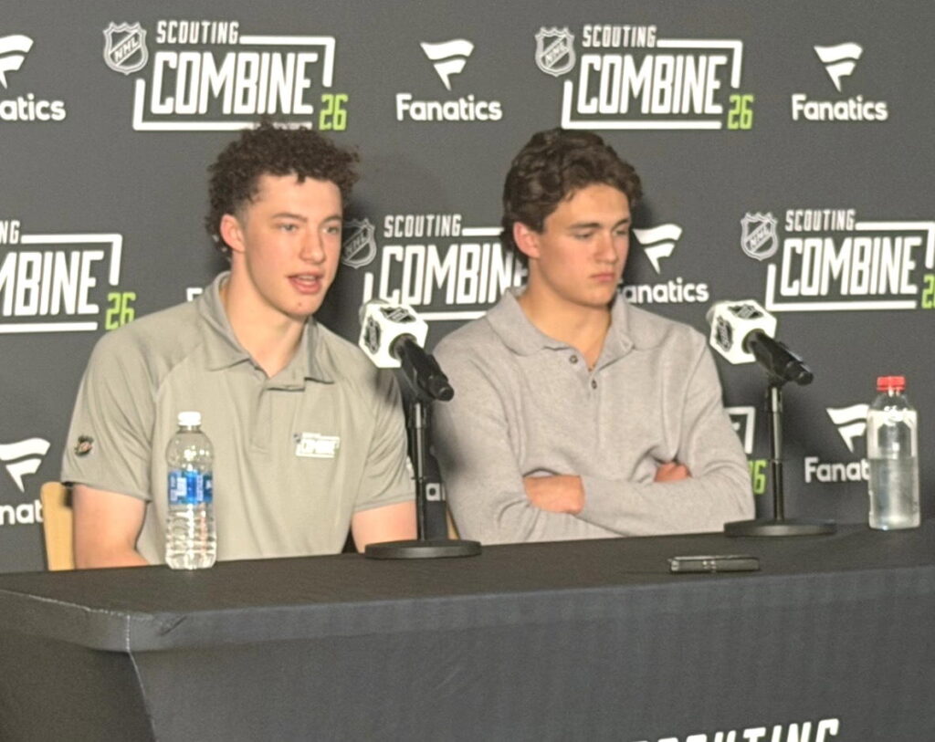 Top 2025 NHL Draft Prospect Caleb Malhotra Praises New Islanders AHL Coach Jay McKee