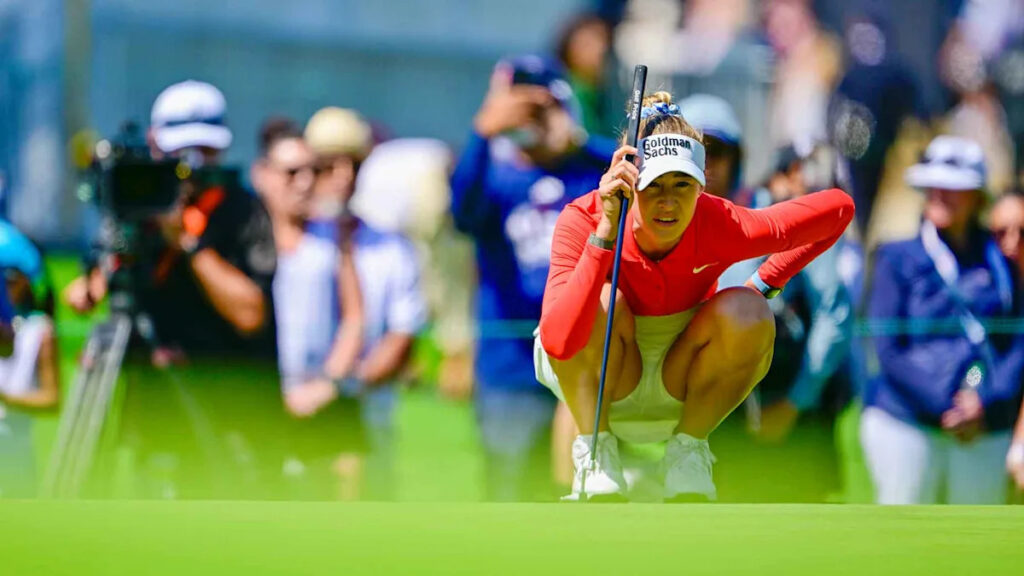 Nelly Korda is about to play the most important round of her life Nelly Korda is about to play the most important round of her life