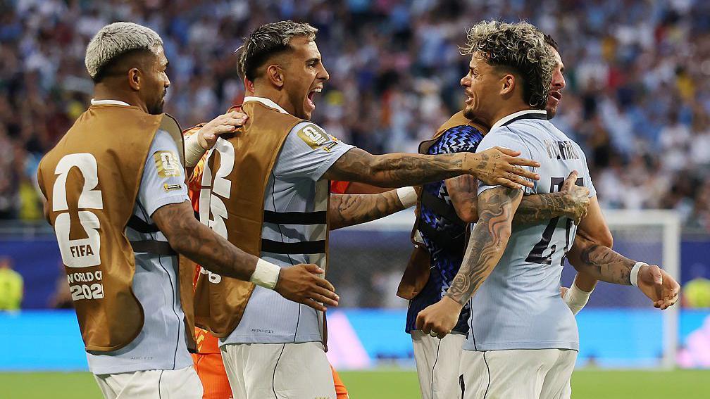 Uruguay equalise late to deny Saudi Arabia in stifling Miami Uruguay equalise late to deny Saudi Arabia in stifling Miami