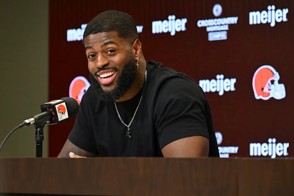 Jared Verse isn’t aiming to fill shoes left by Myles Garrett after trade to Browns: ‘My job is to be the best me’