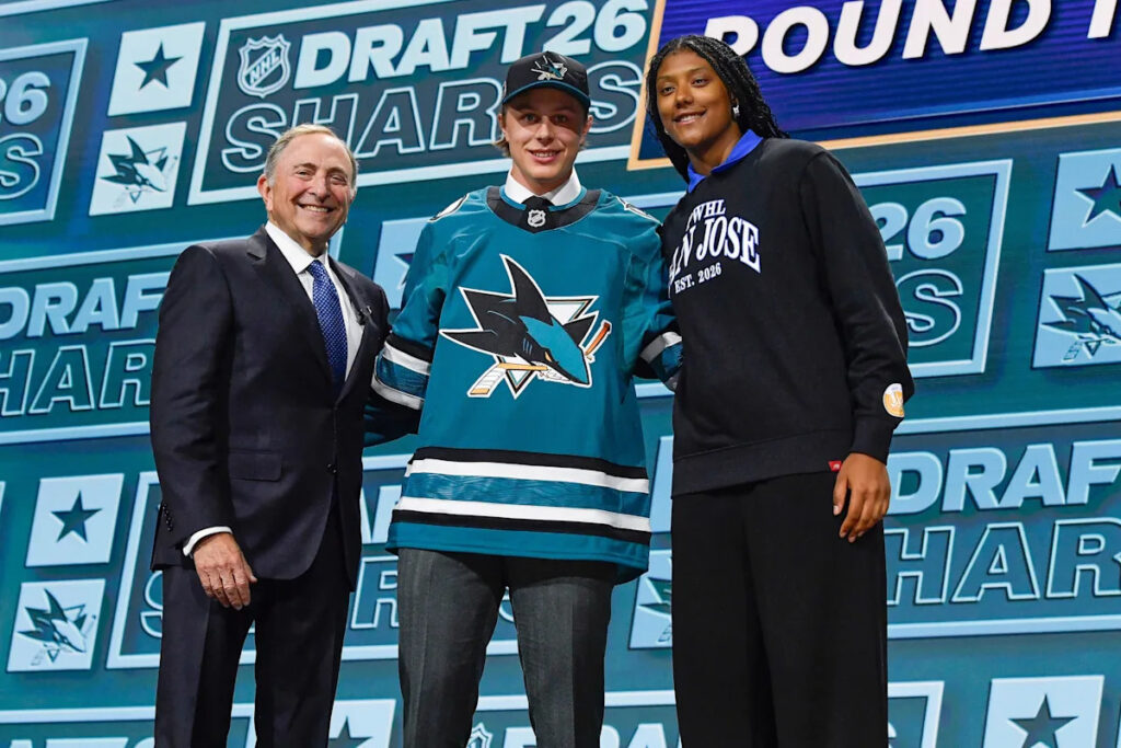 San Jose Sharks’ future appears brighter after 3-player 1st-round haul at NHL draft