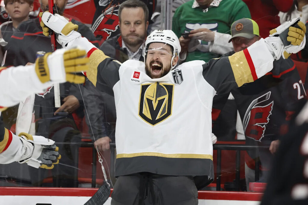 Tomas Hertl is the hero for the Golden Knights just in time in the Stanley Cup Final