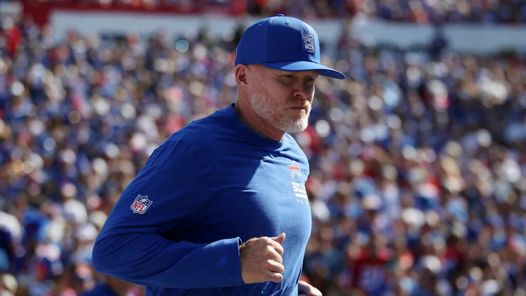 Sean McDermott visited Giants minicamp on Monday