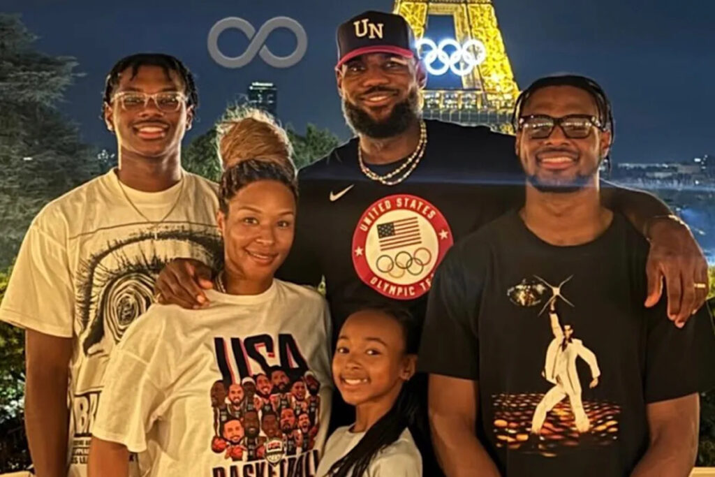 LeBron James gets different Father’s Day messages from sons Bronny, Bryce