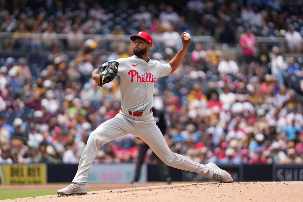 Phillies SP Cristopher Sánchez sets consecutive scoreless innings record for a left-handed pitcher Phillies SP Cristopher Sánchez sets consecutive scoreless innings record for a left-handed pitcher