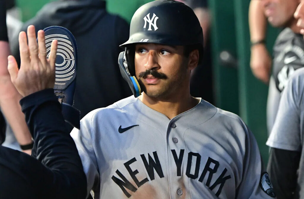 Yankees place Trent Grisham on IL with right hamstring strain, activate Jasson Domínguez