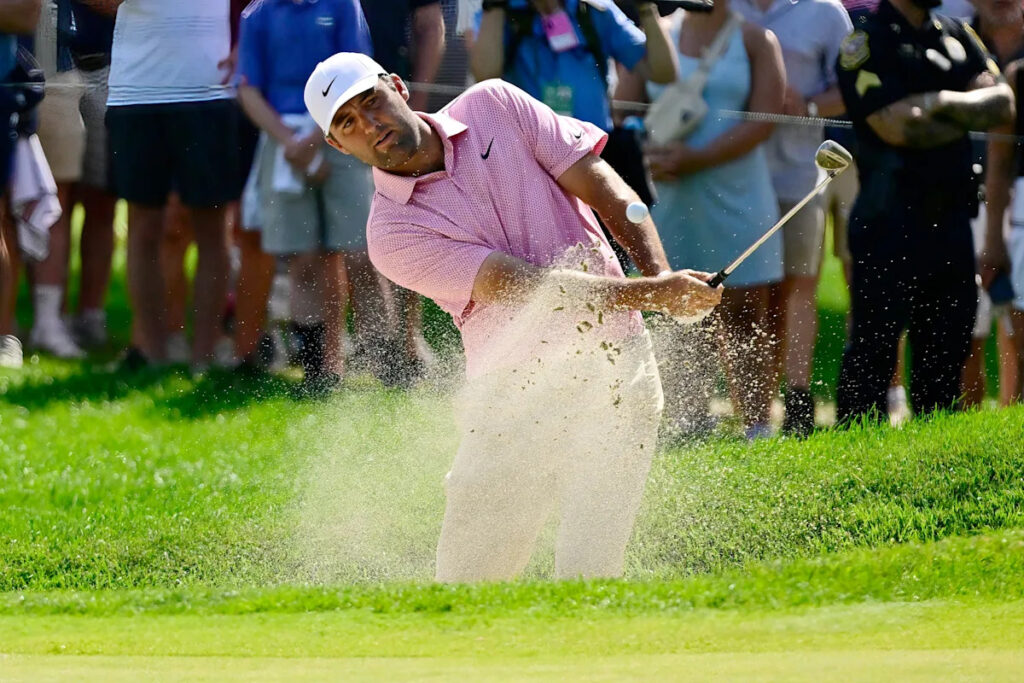 Scheffler forces Monday playoff with Hovland at Travelers. Ryu wins KPMG Women’s PGA