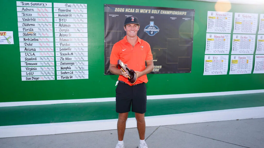 Preston Stout of Oklahoma State wins NCAA golf title, gets spots in U.S. Open and Masters