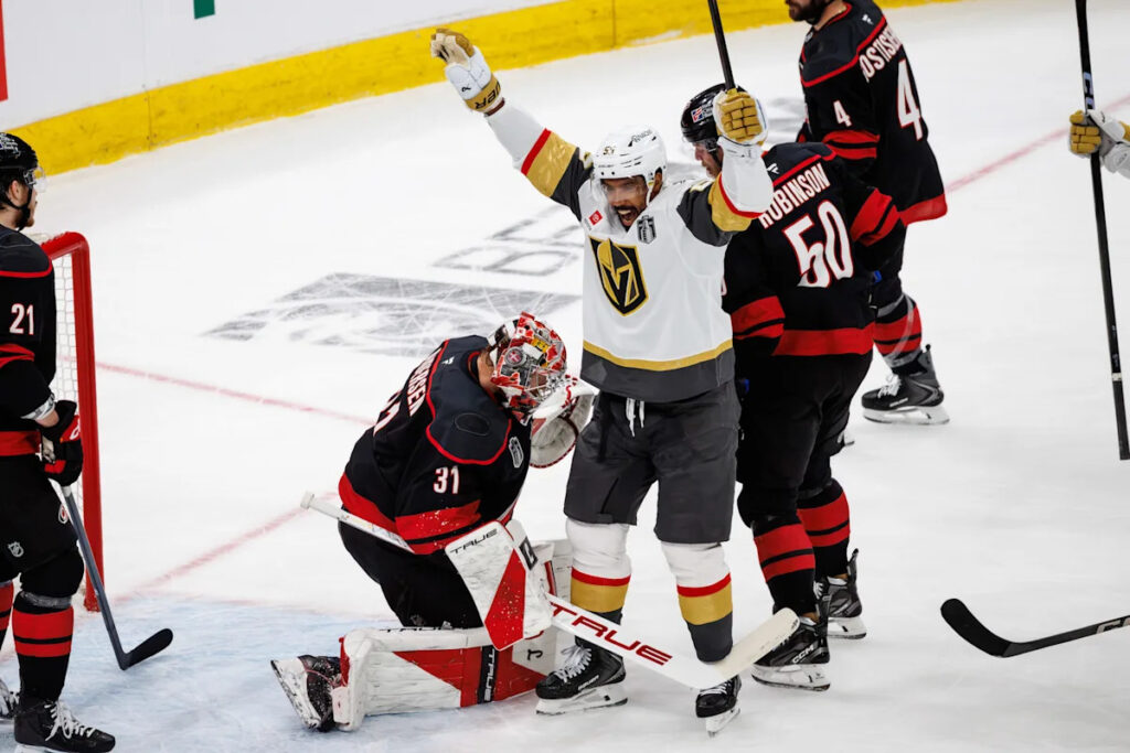 Stanley Cup: Rod Brind’Amour defends Game 1 decision not to challenge for goalie interference