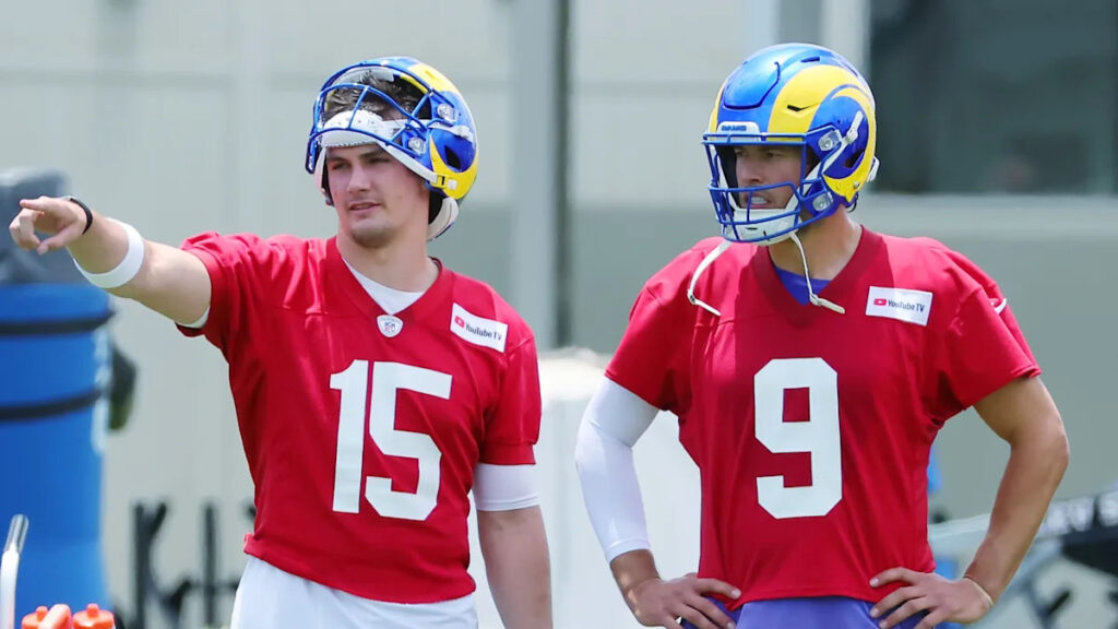 Matthew Stafford: I’m here for Ty Simpson if he needs help