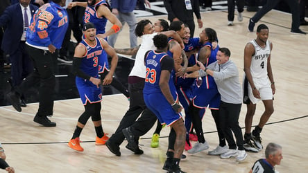 LISTEN: Knicks, Spurs radio calls of New York winning 2026 NBA Finals LISTEN: Knicks, Spurs radio calls of New York winning 2026 NBA Finals