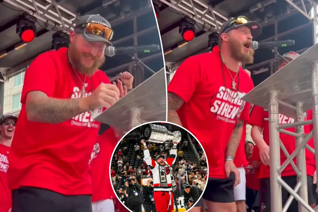 Nicolas Deslauriers re-signs with Hurricanes during parade: ‘Two more f–king years’ Nicolas Deslauriers re-signs with Hurricanes during parade: ‘Two more f–king years’