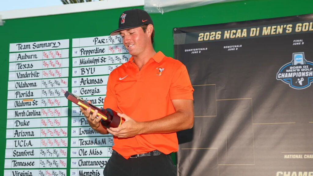 How Preston Stout took down the field at La Costa to win Oklahoma State’s 10th NCAA medal