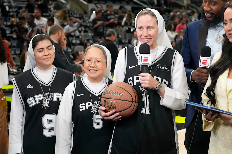 The Salesian Sisters of St. John Bosco, aka the Spurs Nuns are interviewed by ESPN.