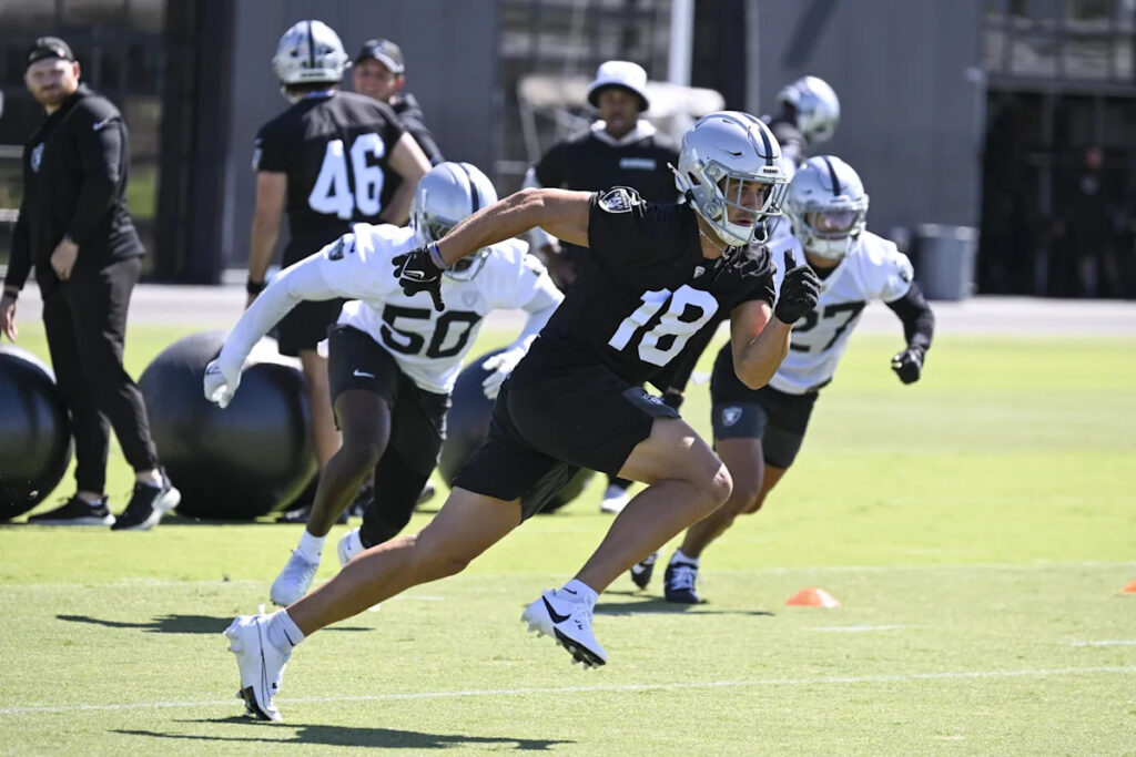 The Year 2 bar for Raiders wide receiver Jack Bech The Year 2 bar for Raiders wide receiver Jack Bech