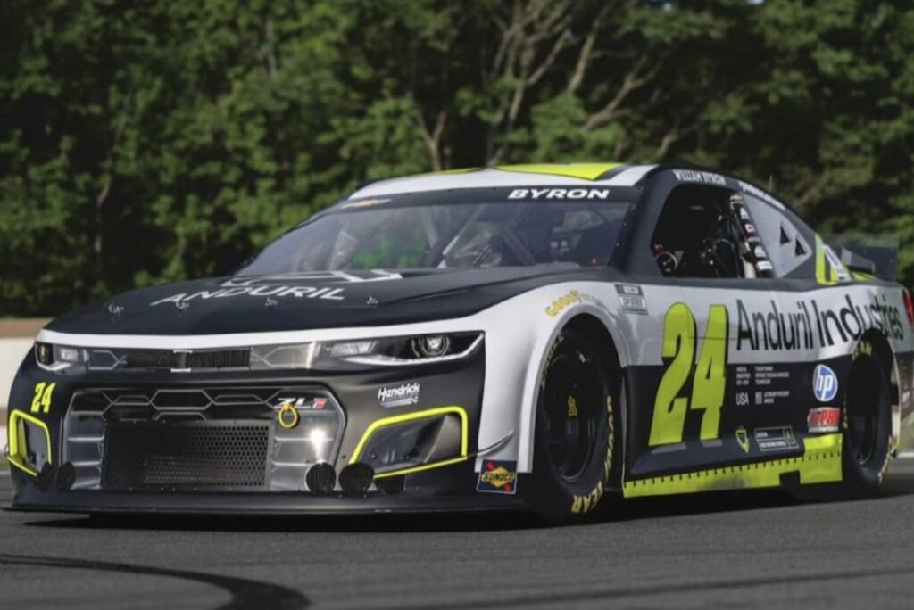 Anduril is giving away a real NASCAR Cup car in new sweepstakes