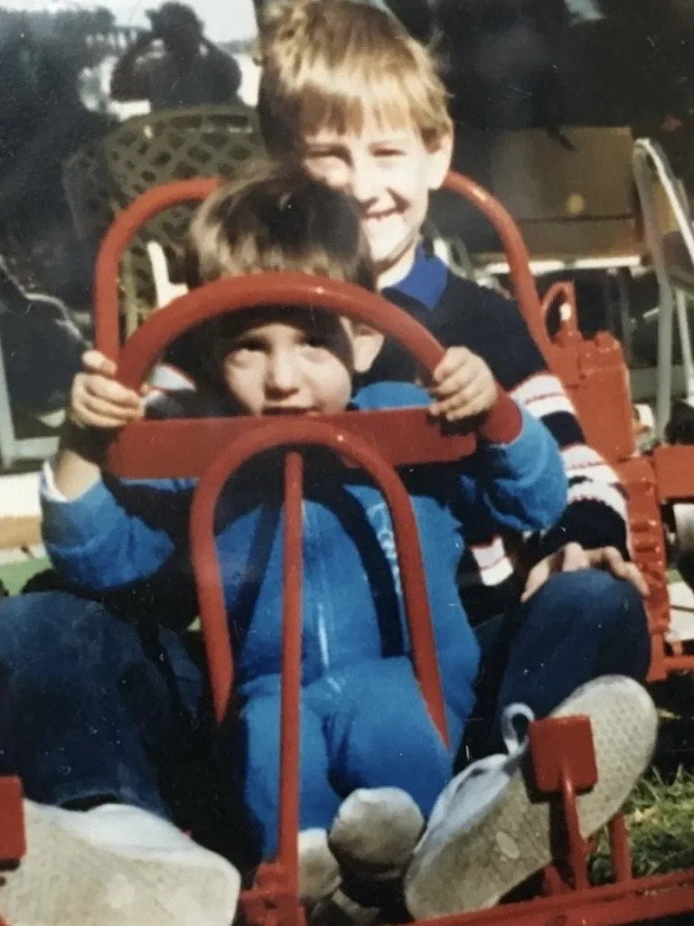 Kurt and Kyle Busch as kids KurtBusch/Instagram
