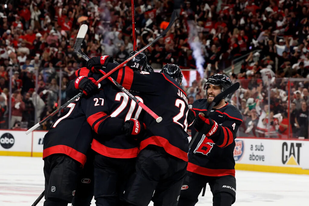 Rod Brind’Amour’s Hurricanes 60 minutes from a Cup, with Vegas still daring a Game 7