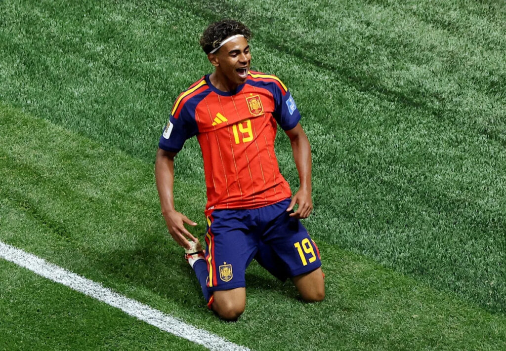Lamine Yamal emulates Brazil legend Pele with first World Cup goal for Spain Lamine Yamal emulates Brazil legend Pele with first World Cup goal for Spain