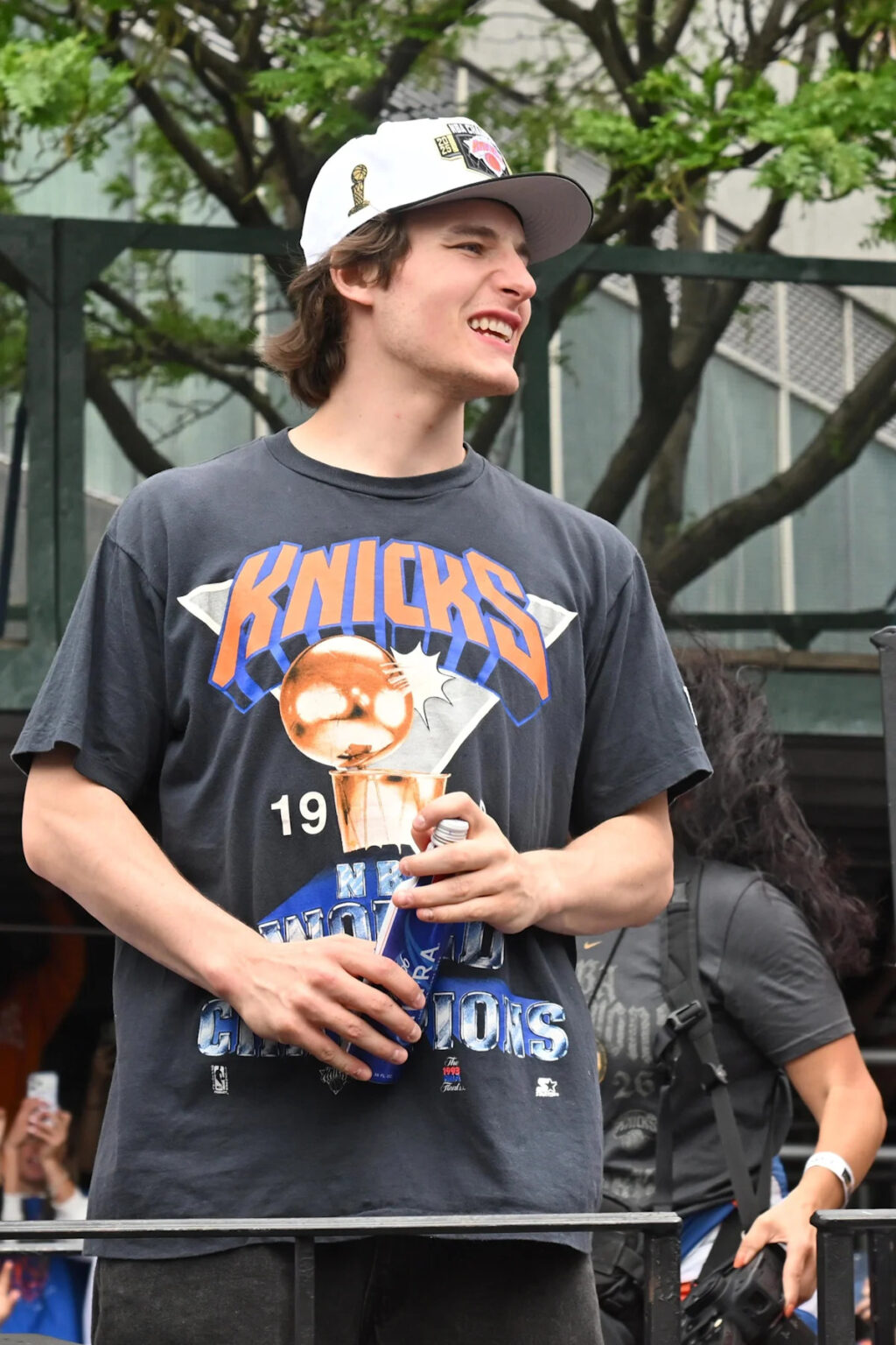 Tyler Kolek Almost Got Arrested At The Knicks Parade Tyler Kolek Almost Got Arrested At The Knicks Parade