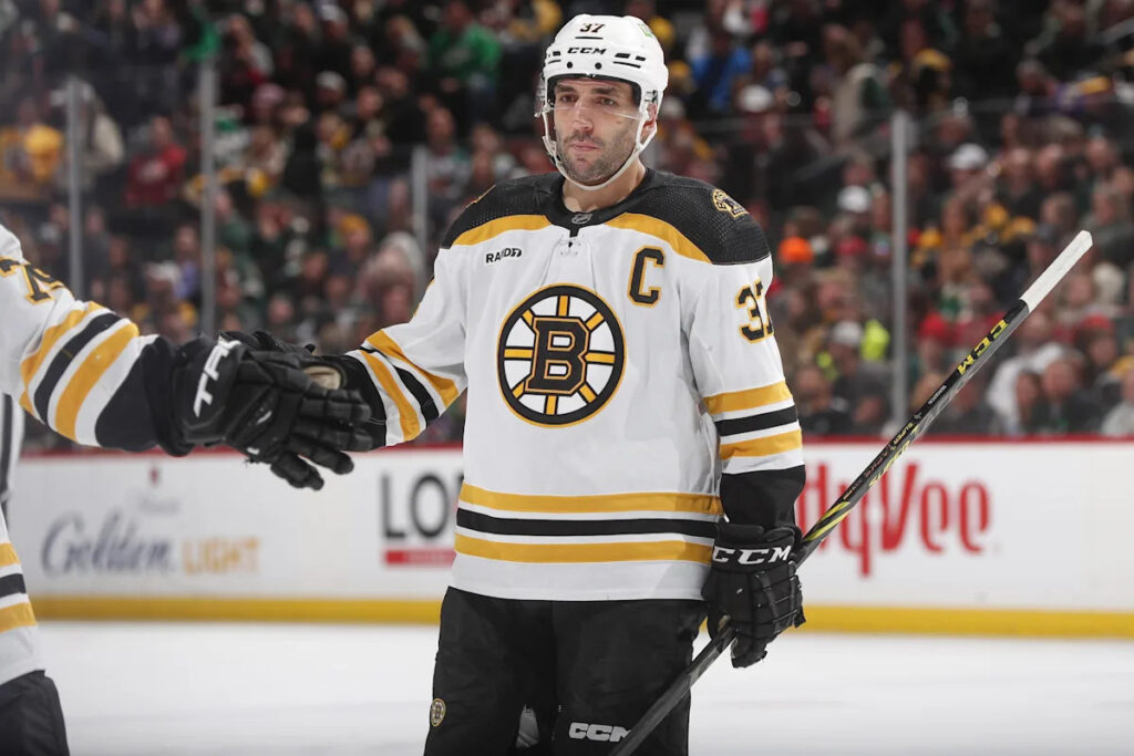 Patrice Bergeron elected into Hockey Hall of Fame