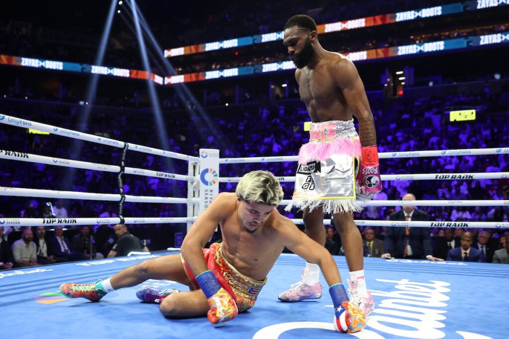 Jaron ‘Boots’ Ennis stops Xander Zayas for signature win as stardom beckons