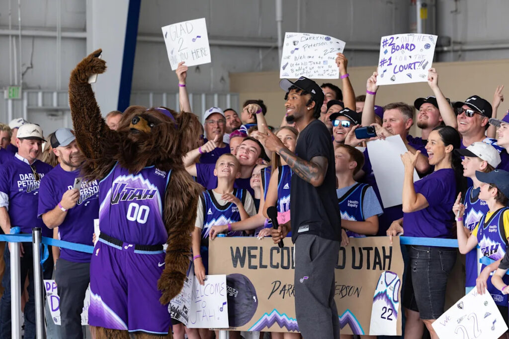 Darryn Peterson has arrived in Utah, and it’s going great!