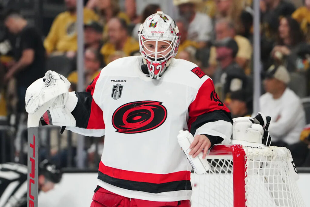 Brandon Bussi is Hurricanes’ starting goalie for Game 4 vs. Golden Knights
