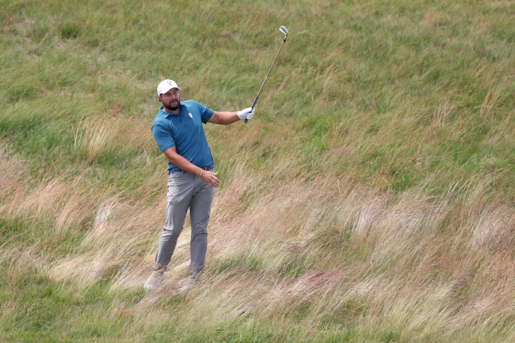 He was the least accurate driver in the entire field at the US Open but ended up as the second-best putter