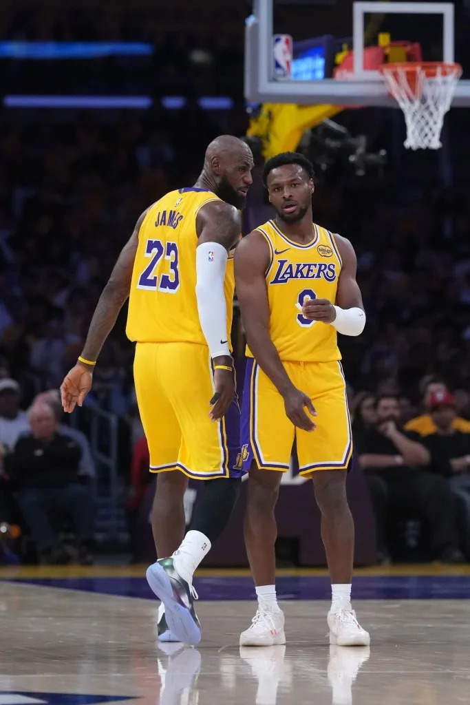 LeBron and Bronny James have a special bond on the court. IMAGN IMAGES via Reuters Connect