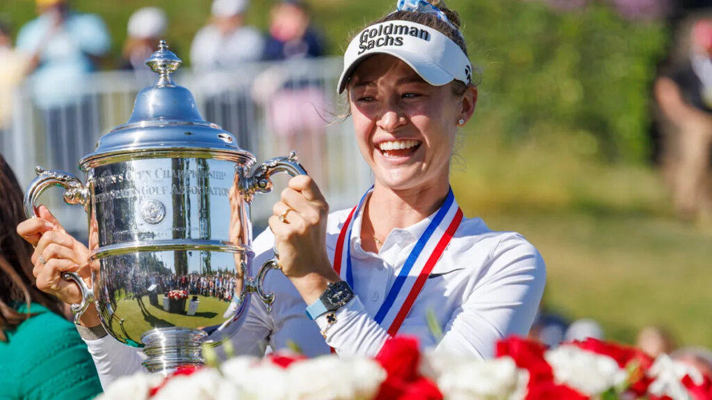 Nelly Korda celebrates U.S. Women’s Open title in the Big Apple
