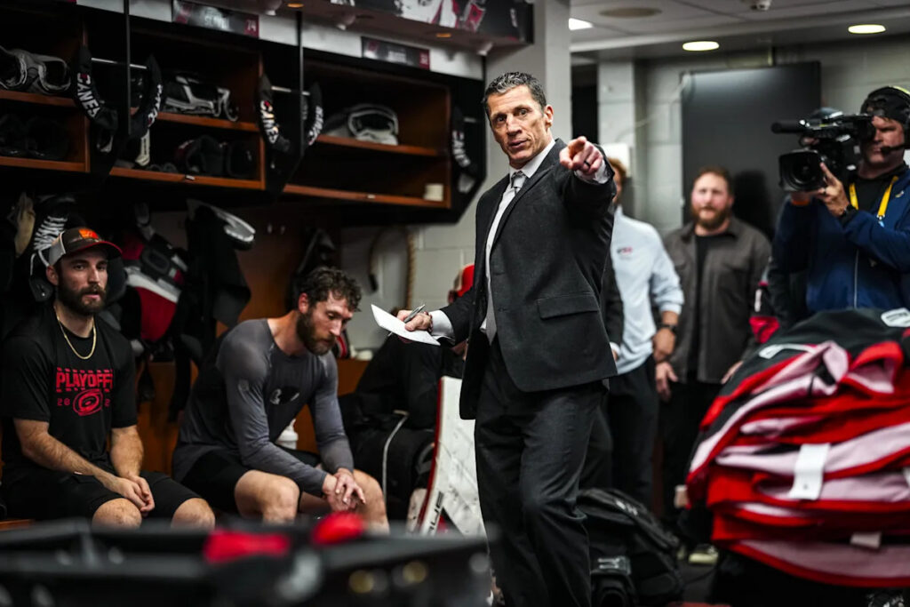 Rod Brind’Amour’s coaching has the Hurricanes one game from a Stanley Cup, it deserves more attention
