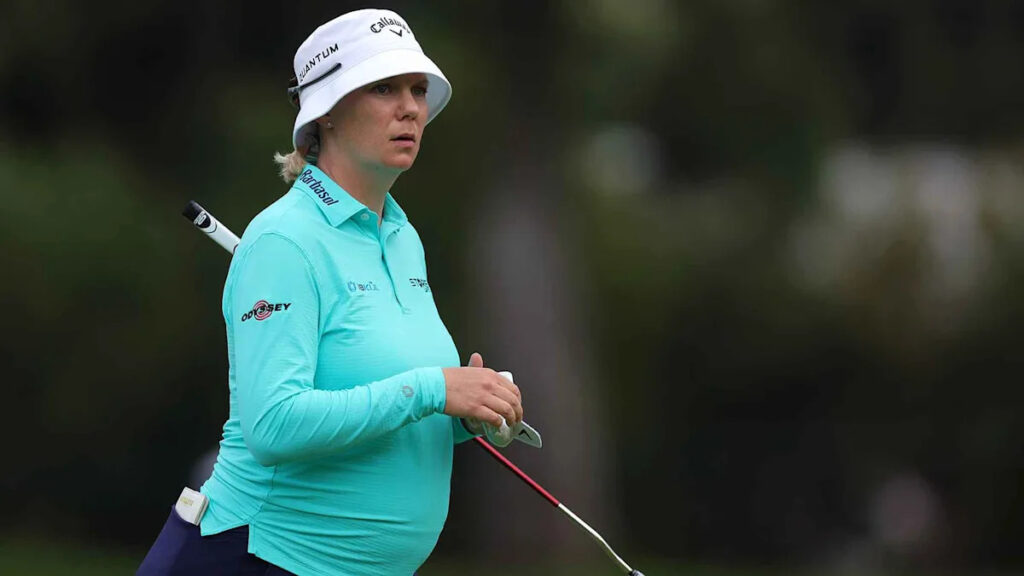 She’s 7 months pregnant – and playing the U.S. Women’s Open