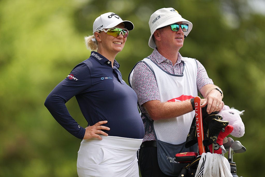 Madelene Sagstrom, 7 months pregnant, posts top 10 at LPGA Dow event Madelene Sagstrom, 7 months pregnant, posts top 10 at LPGA Dow event