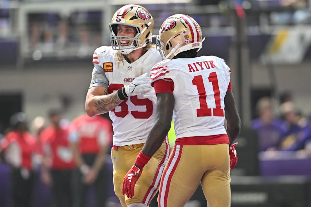 George Kittle says Brandon Aiyuk ‘still got it’ ahead of potential 49ers split George Kittle says Brandon Aiyuk ‘still got it’ ahead of potential 49ers split