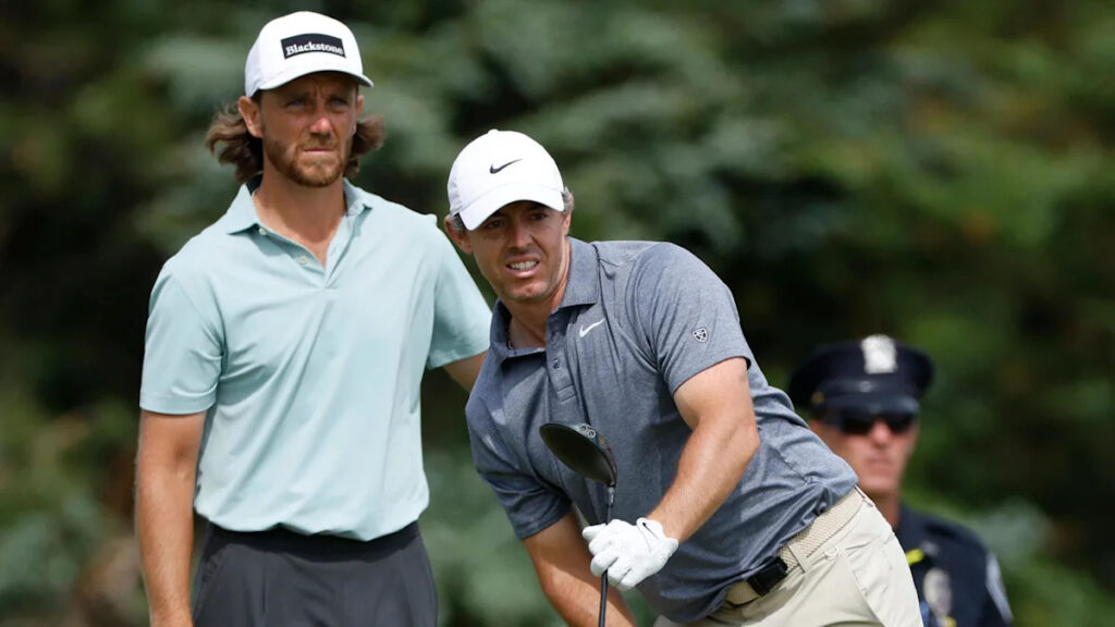 Clark in control of US Open as wind hinders McIlroy and Scheffler Clark in control of US Open as wind hinders McIlroy and Scheffler