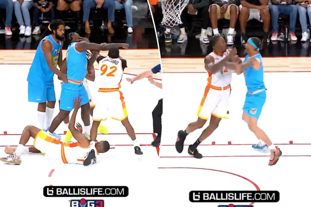 Two former NBA stars suspended by BIG3 after separate altercations in opener