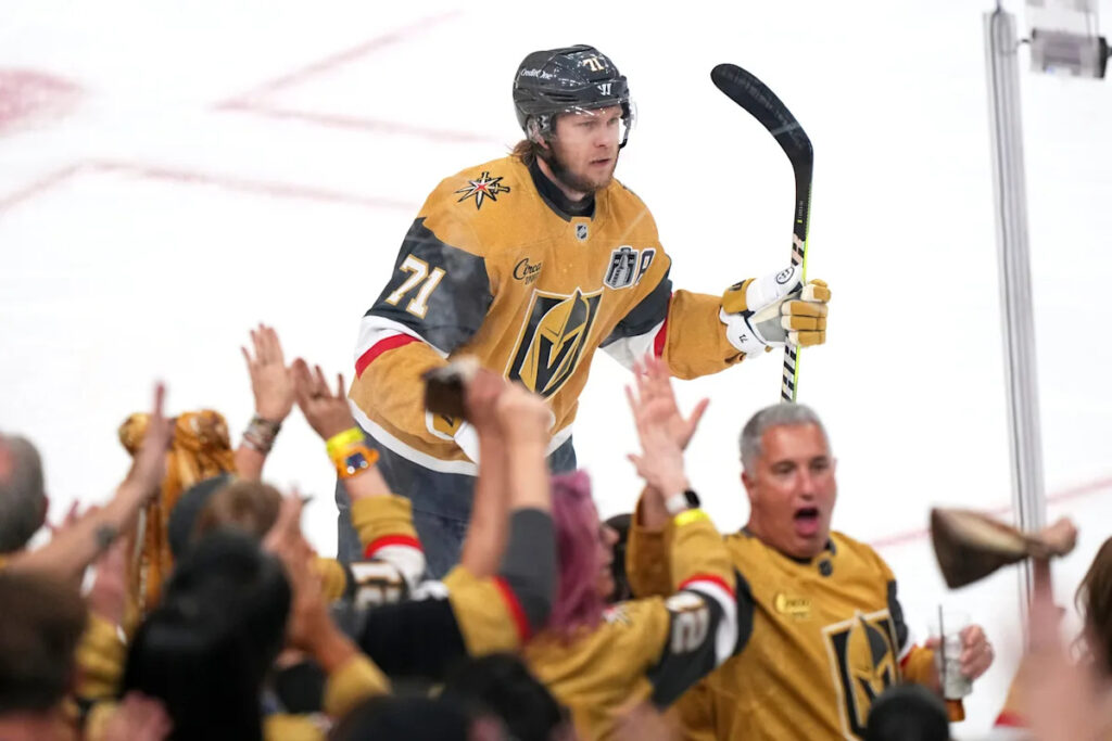 Golden Knights’ William Karlsson out for Game 6 as Hurricanes lead Stanley Cup Final 3-2