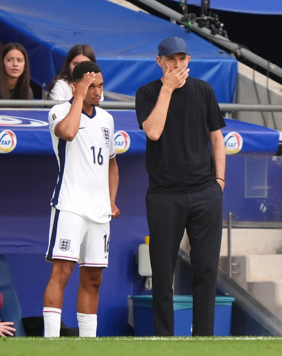 Thomas Tuchel clearly does not fancy selecting Alexander-Arnold (PA)