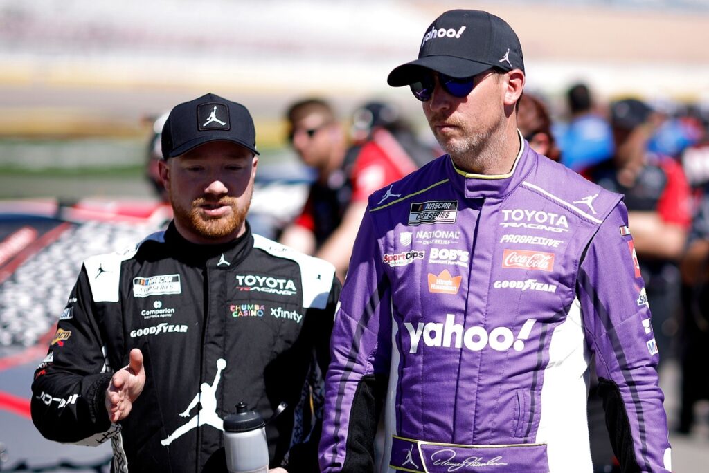 Will Denny Hamlin catch Tyler Reddick for the championship lead? Will Denny Hamlin catch Tyler Reddick for the championship lead?